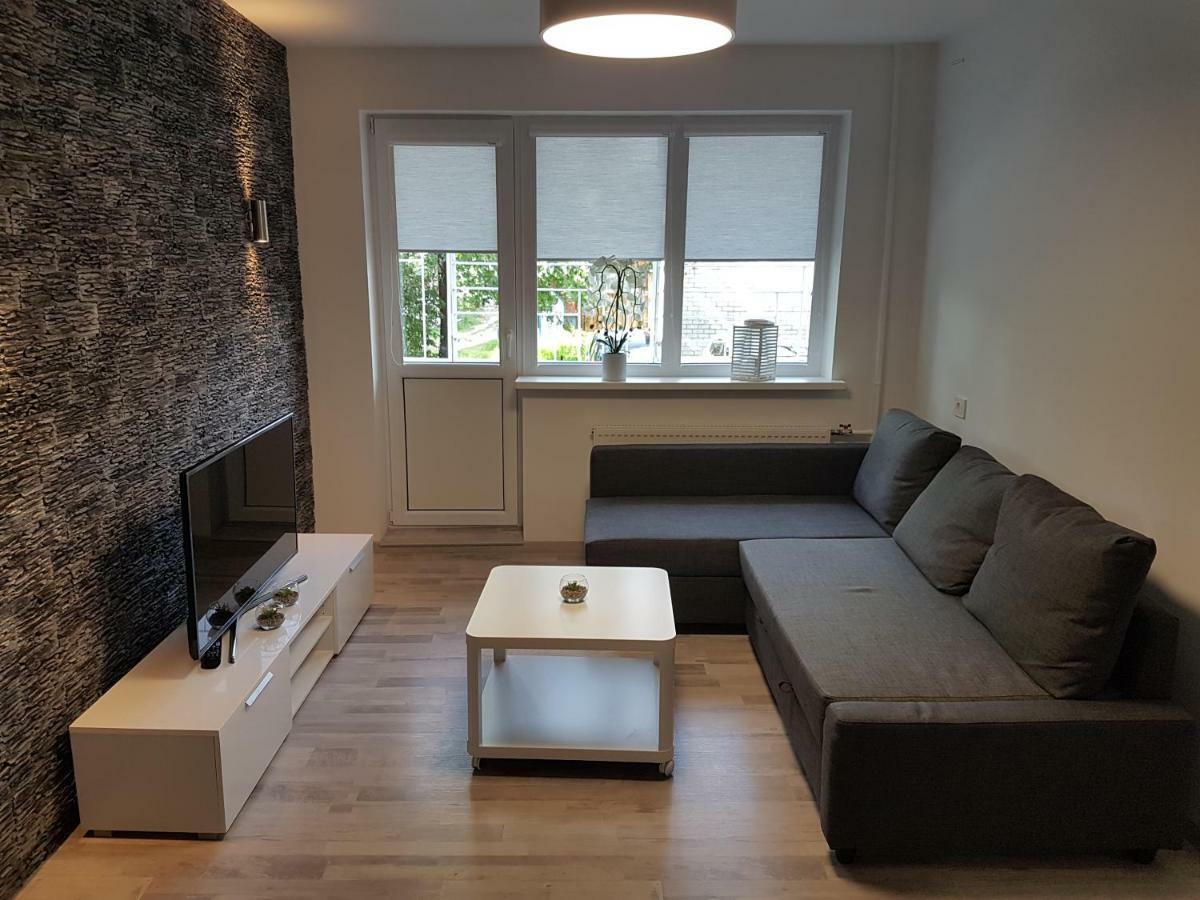 J&E Neries Apartment Kaunas Eksteriør bilde